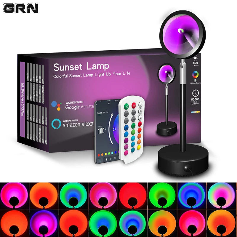 Home Decor App Free - Lampe LED arc-en-ciel intelligente, colorée, Proxy,