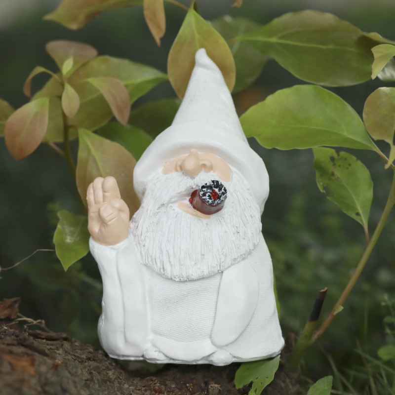 Home Decor Garden Ideas - Figurine de gnome de jardin de