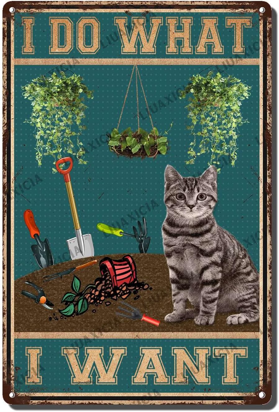 Home Decor Garden Ideas - Décoration murale vintage amusante « Je
