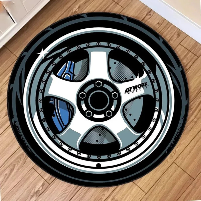 Tapis rond VIKAMA pour voiture - Home Decor Under 100 avis et prix