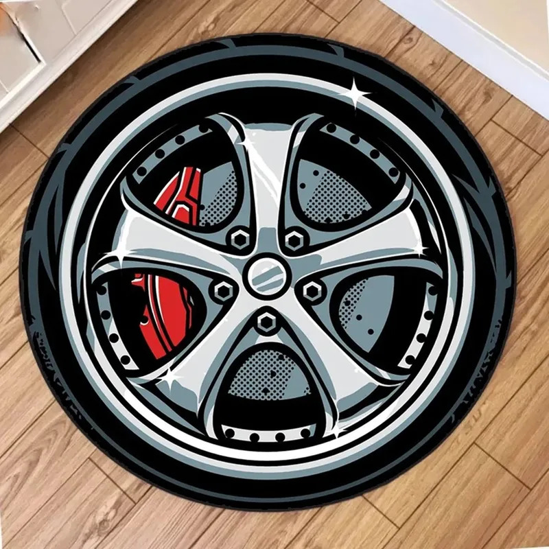 Tapis rond VIKAMA pour voiture - Home Decor Under 100 avis et prix