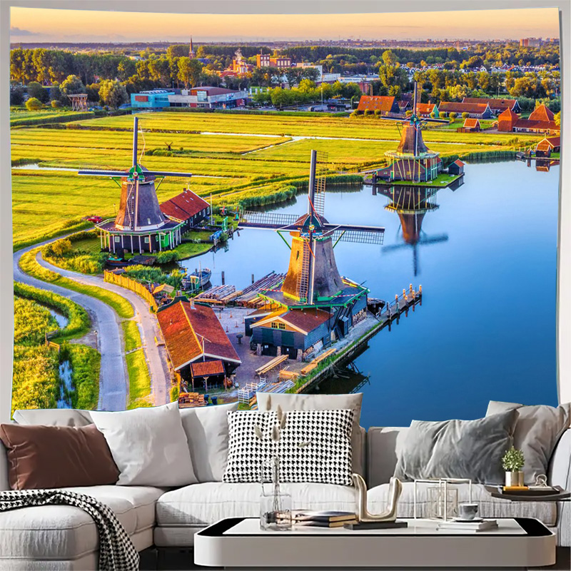 Grande tapisserie murale bohèm - Home Decor Netherlands avis et prix