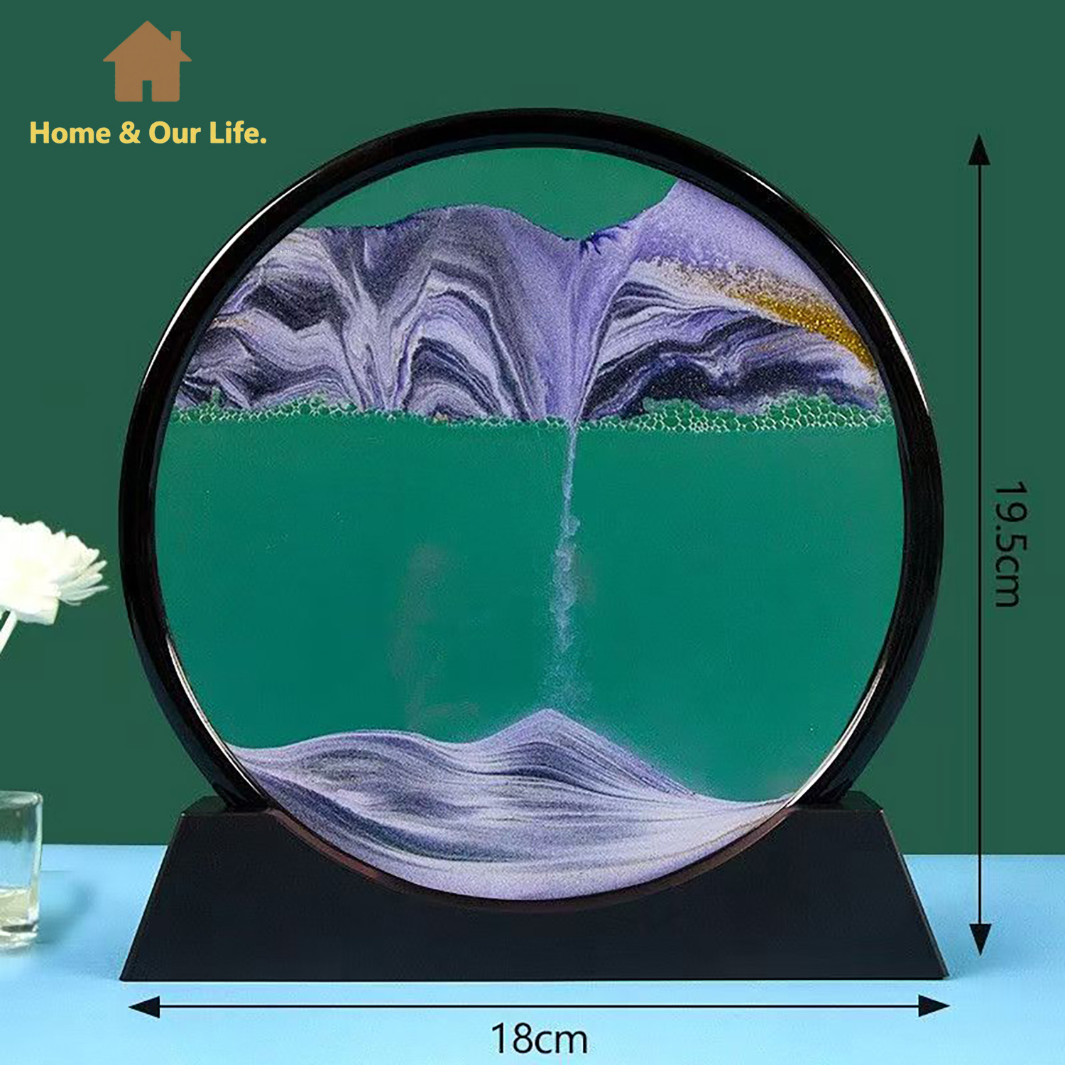Art de sable à écoulement dyna - Yarn Home Decor avis et prix