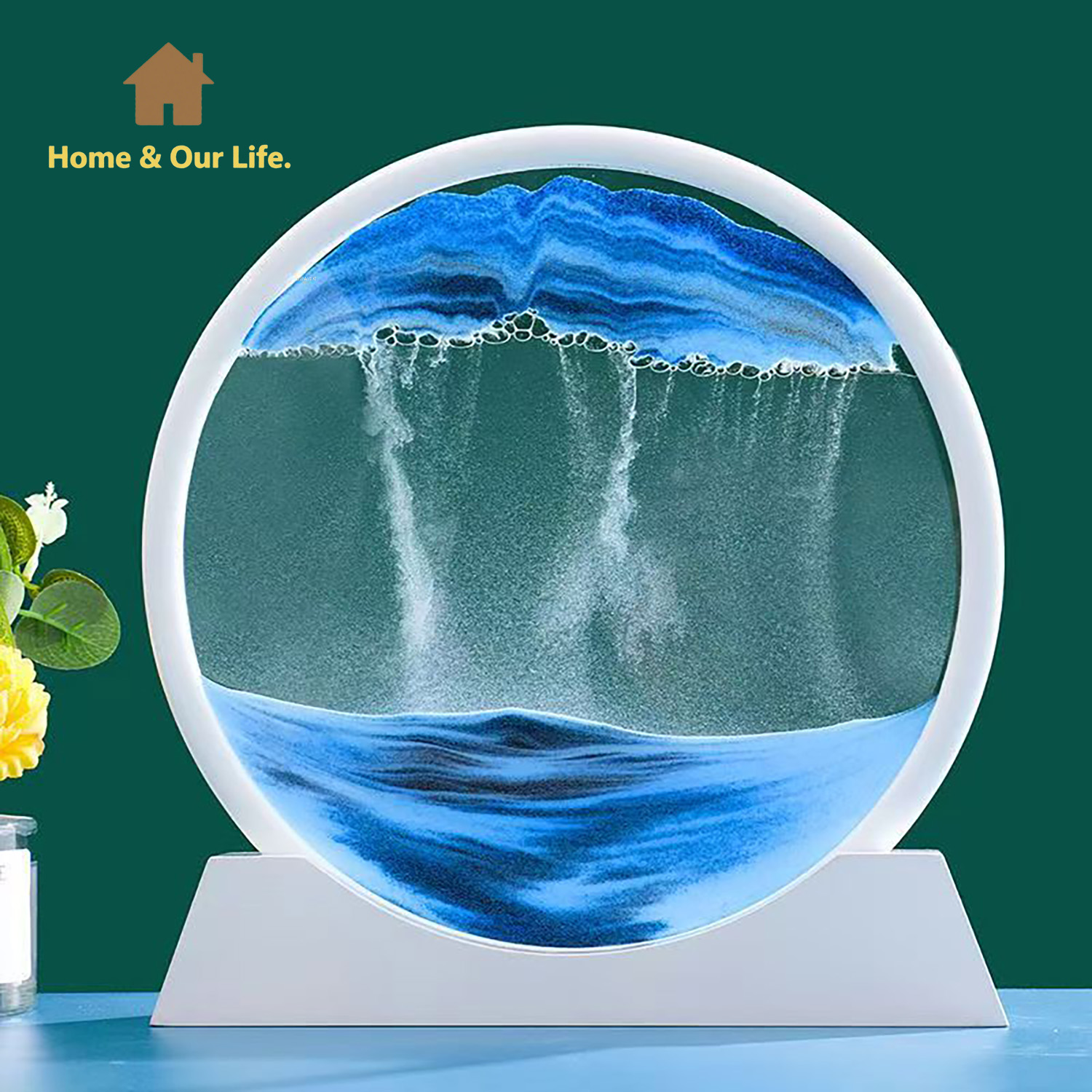 Art de sable à écoulement dyna - Yarn Home Decor avis et prix