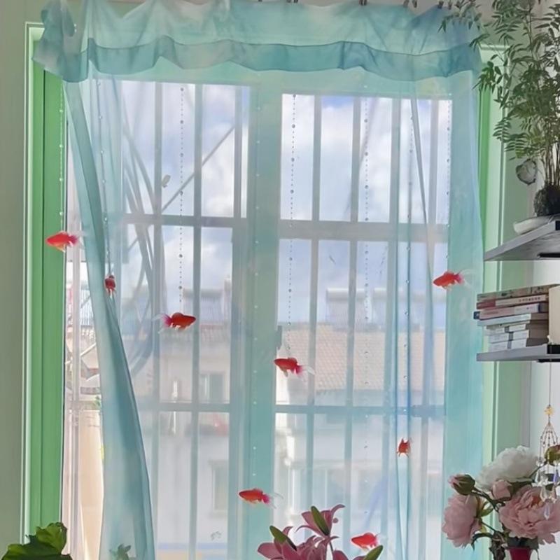 Voilage transparent bleu clair - Home Decor Under 100 avis et prix