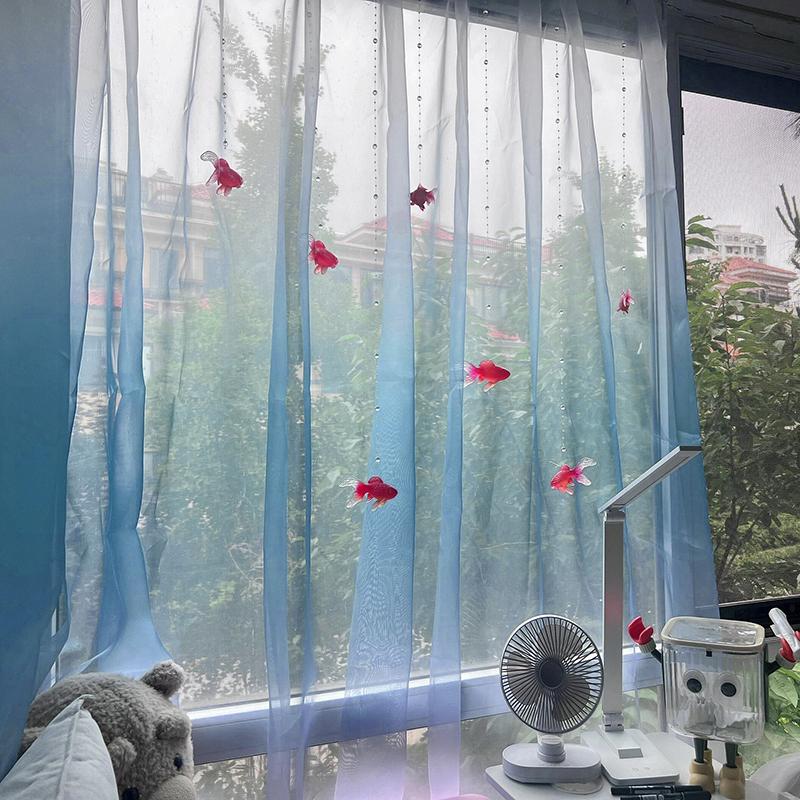 Voilage transparent bleu clair - Home Decor Under 100 avis et prix