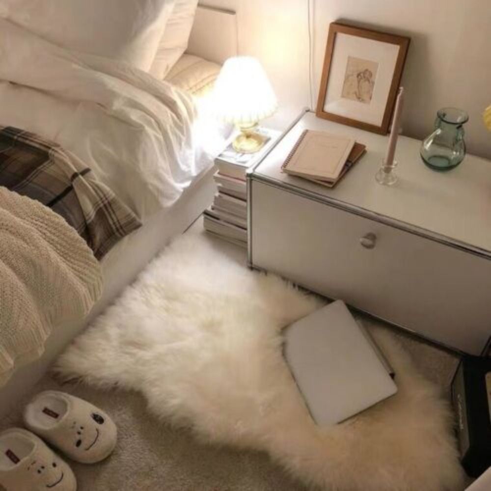 Imitation laine antidérapante  - Cowhide Rug Faux avis et prix