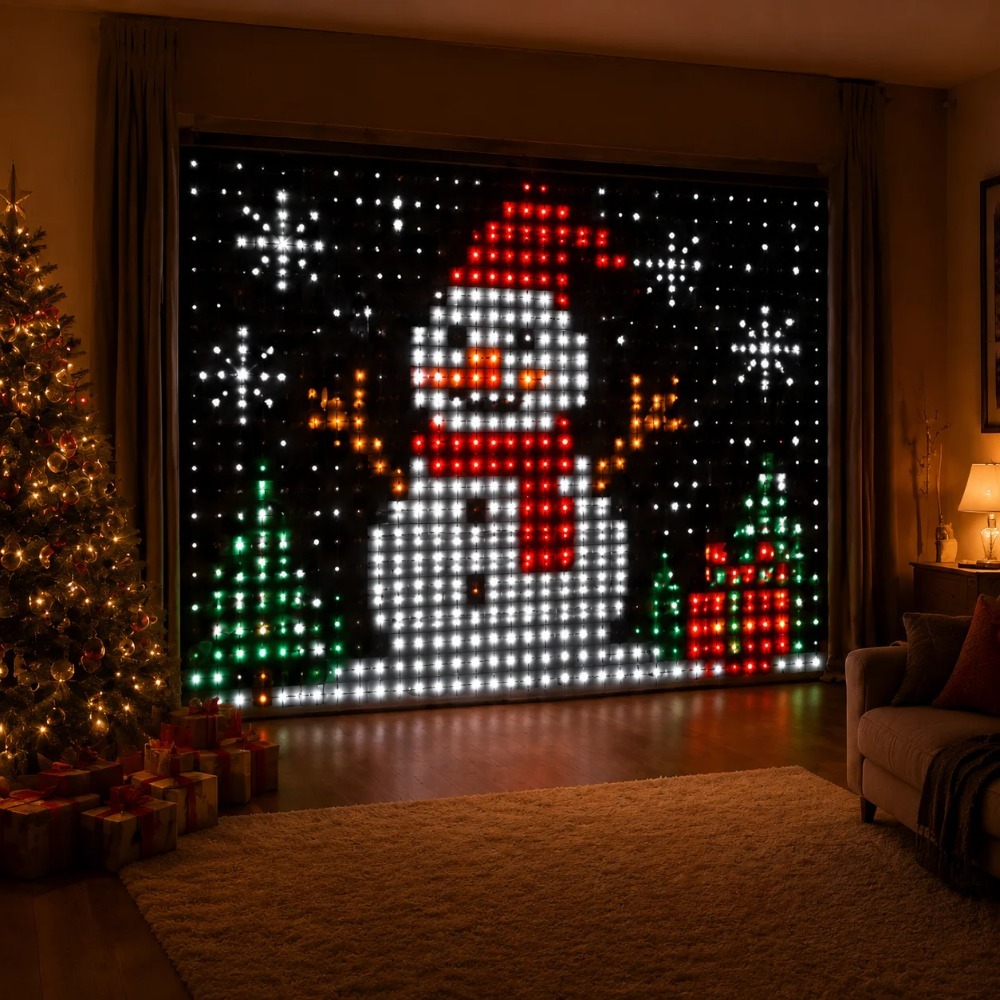 Rideaux lumineux à pixels LED, - Home Decor App Free avis et prix