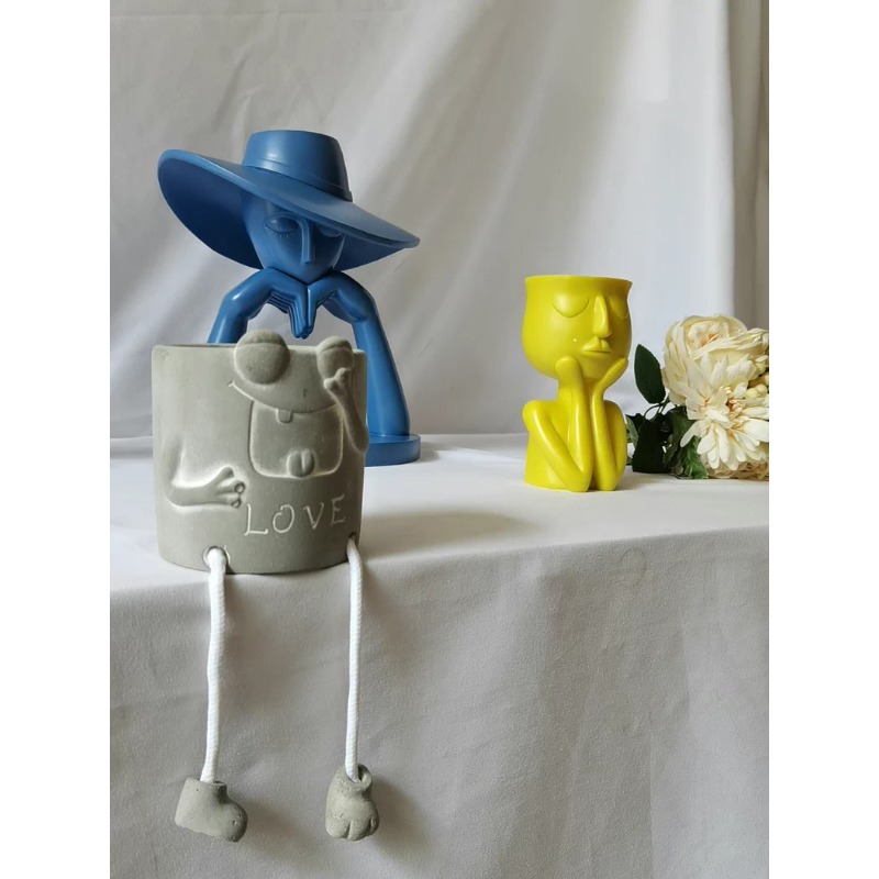 Jardinière Abstraite Nordique  - Home Decor Garden Ideas avis et prix