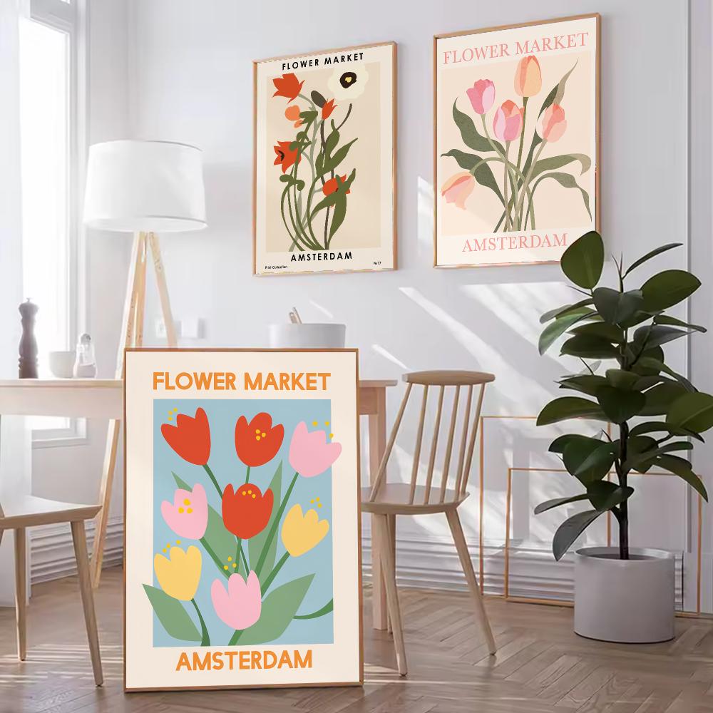 Affiche murale HD du marché au - Home Decor Netherlands avis et prix