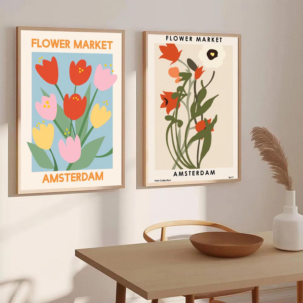 Affiche murale HD du marché au - Home Decor Netherlands avis et prix