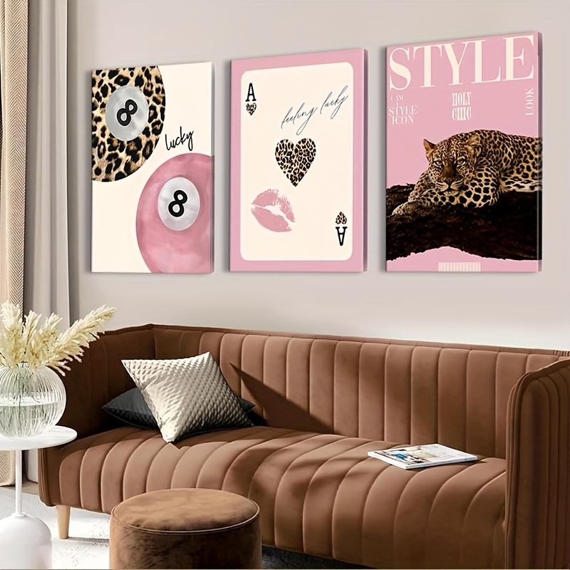 Lot de 3 tableaux muraux en to - Home Decor Luxury avis et prix