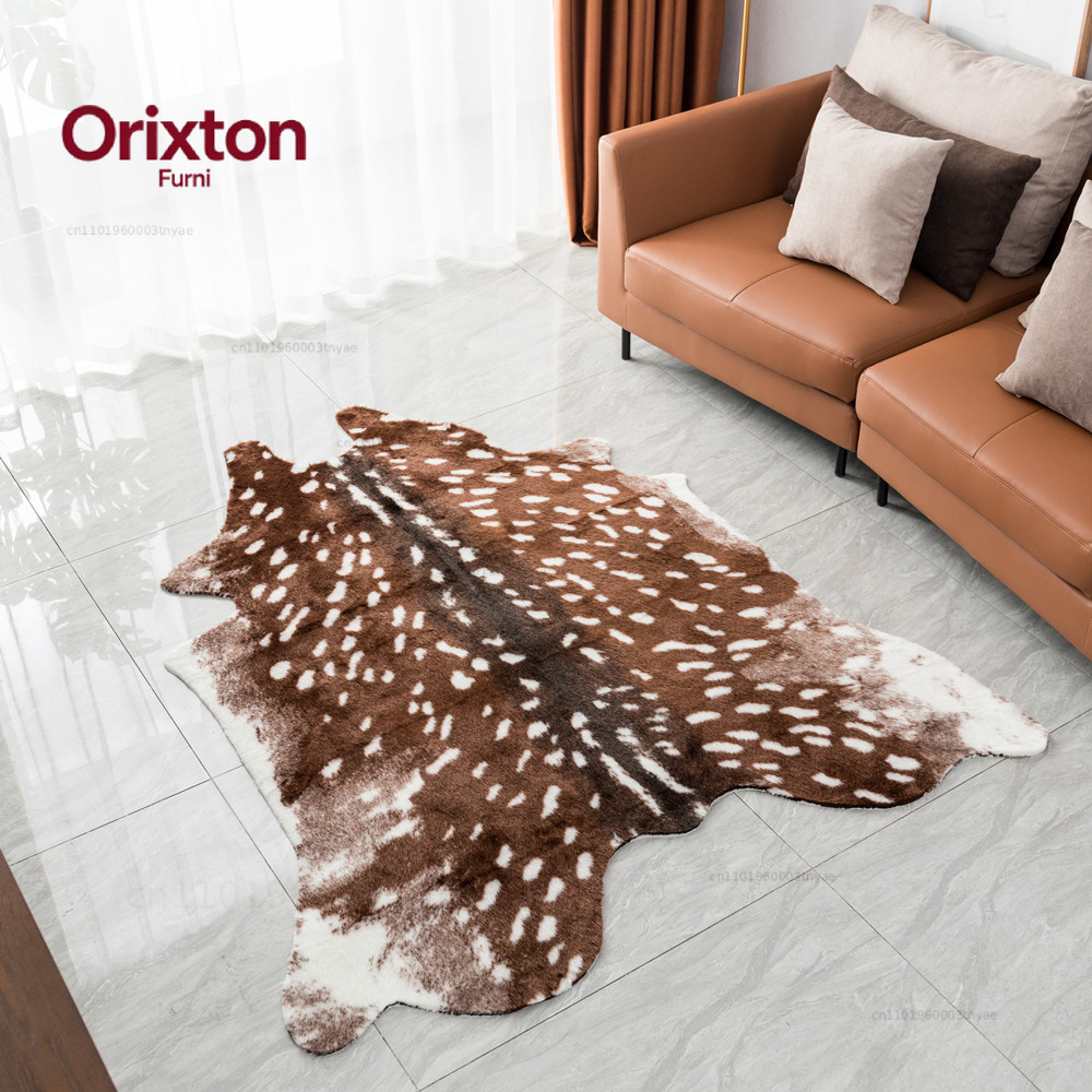 Tapis de décoration tendance e - Cowhide Rug Faux avis et prix