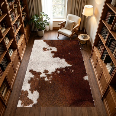 Tapis d'intérieur en simili pe - Cowhide Rug Faux avis et prix