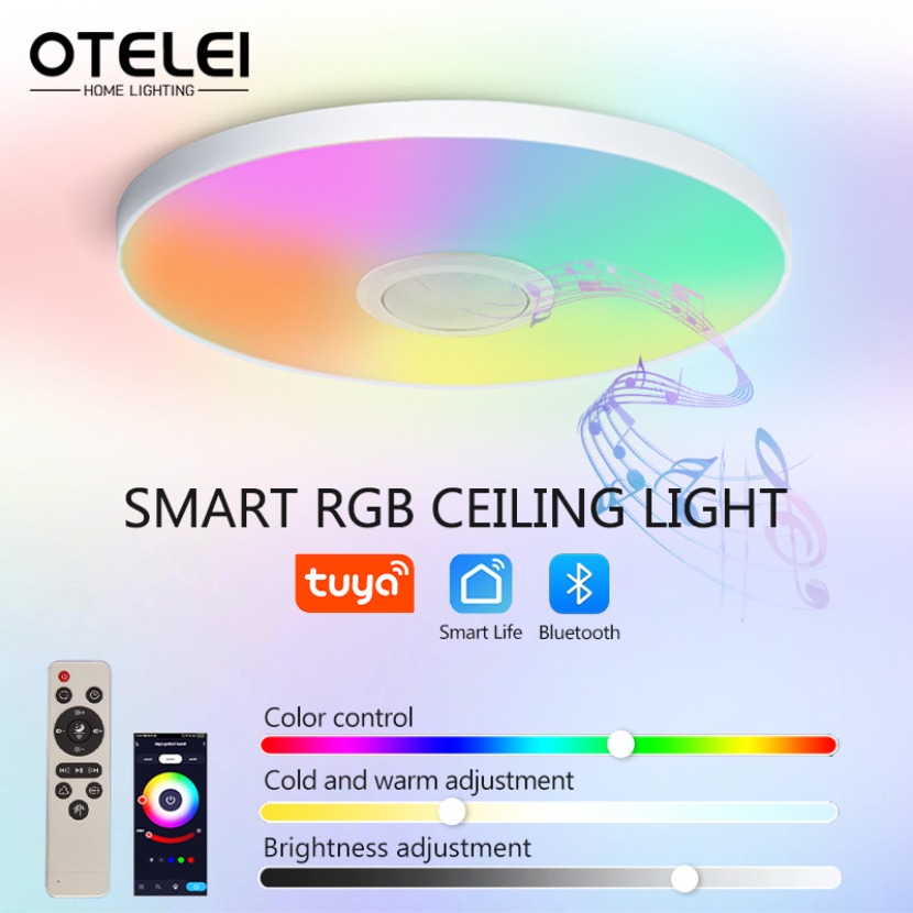 Plafonnier LED Tuya Smart Musi - Home Decor App Free avis et prix