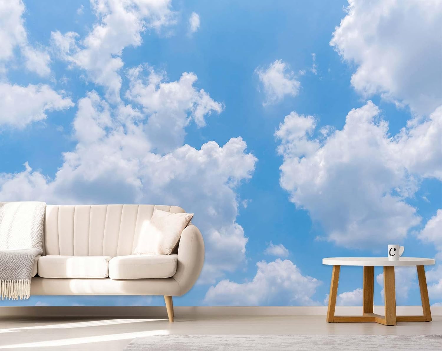 Tapisserie murale nuage ciel b - Home Decor Under 100 avis et prix