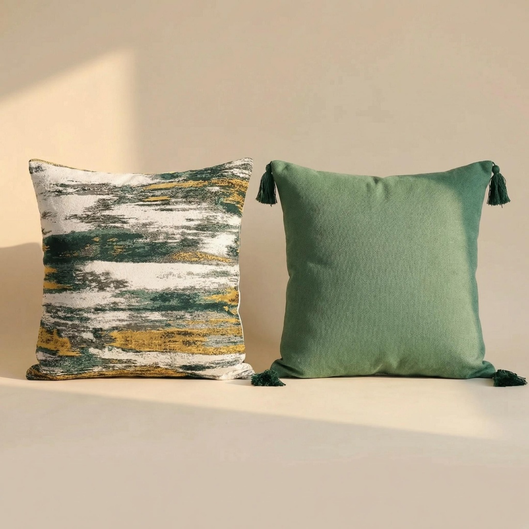 Coussin décoratif en coton et  - Yarn Home Decor avis et prix
