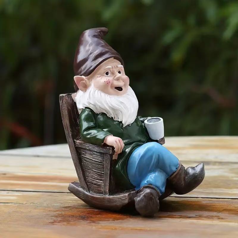 Statuette de nain créative en  - Home Decor Garden Ideas avis et prix