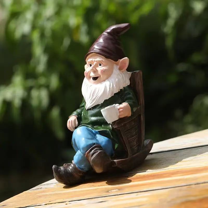 Statuette de nain créative en  - Home Decor Garden Ideas avis et prix