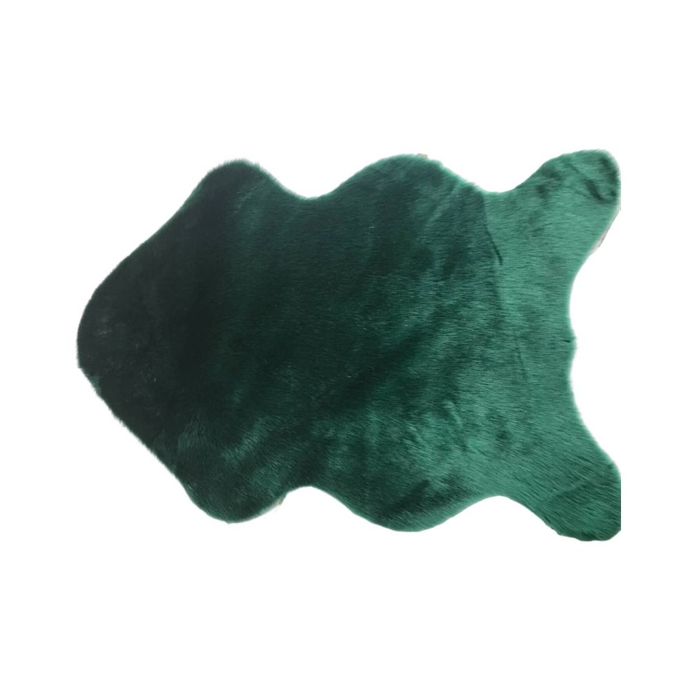 Tapis en peluche doux en peau  - Cowhide Rug Faux avis et prix