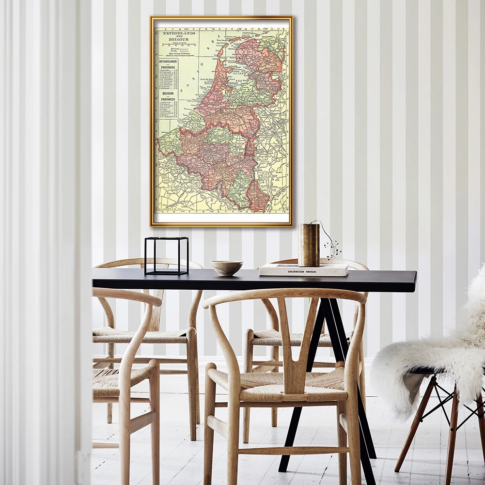 Affiche murale Vintage avec pe - Home Decor Netherlands avis et prix
