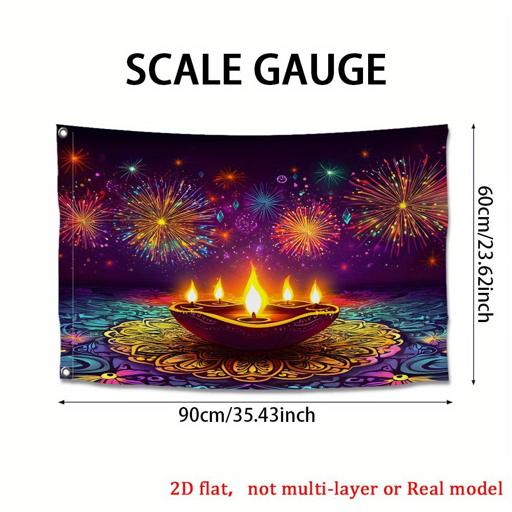 Bougie Diwali brillante, drape - Home Decor Garden Ideas avis et prix